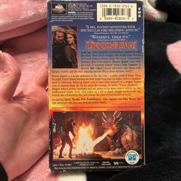 Vintage DragonHeart VHS - Picture 2 of 4